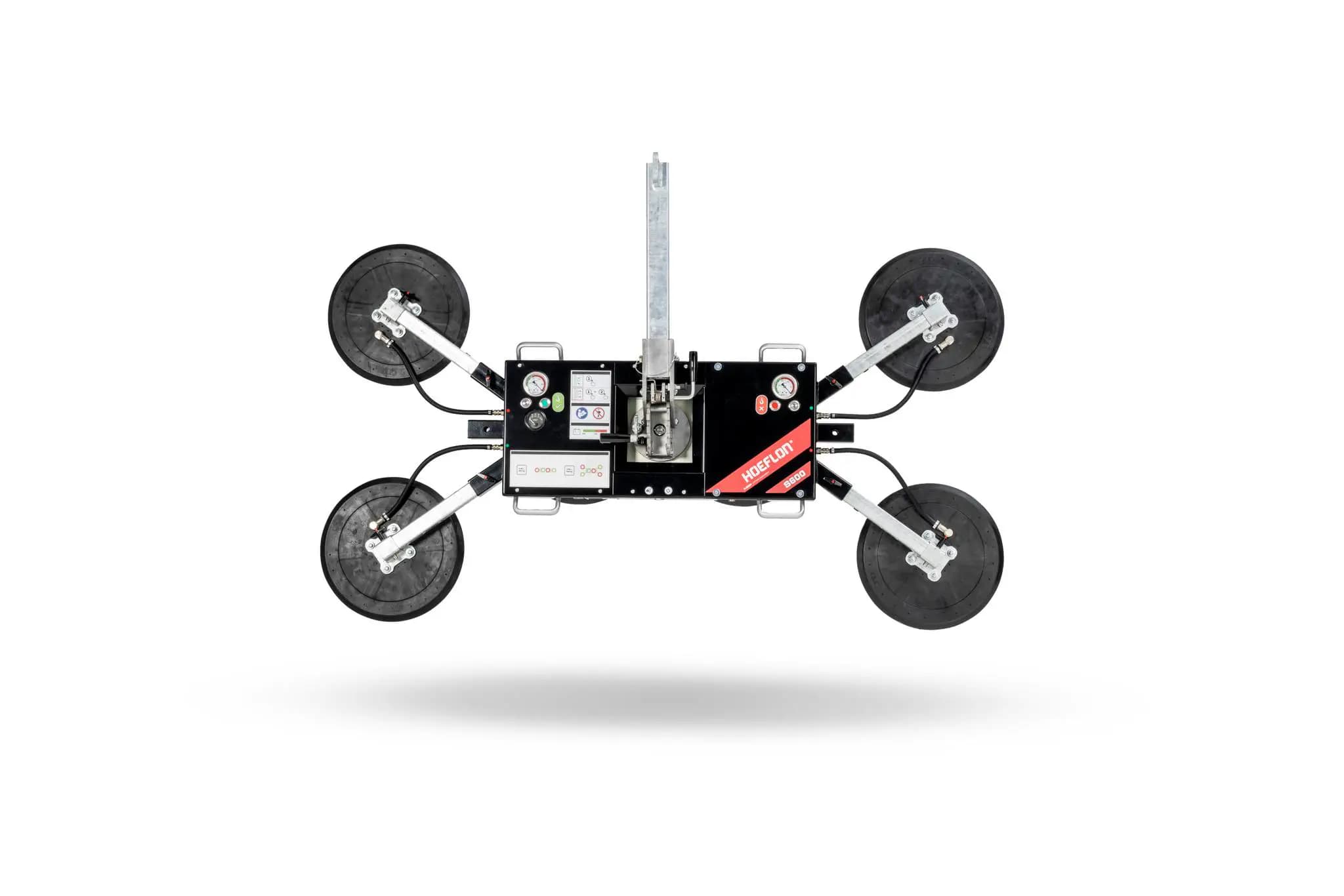 Hoeflon S600 met vacuüm systeem voor het tillen van zware objecten